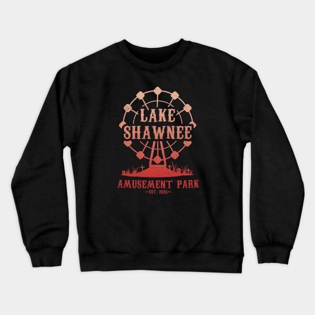 Lake Shawnee Amusement Park [Rx-TP] Crewneck Sweatshirt by Roufxis